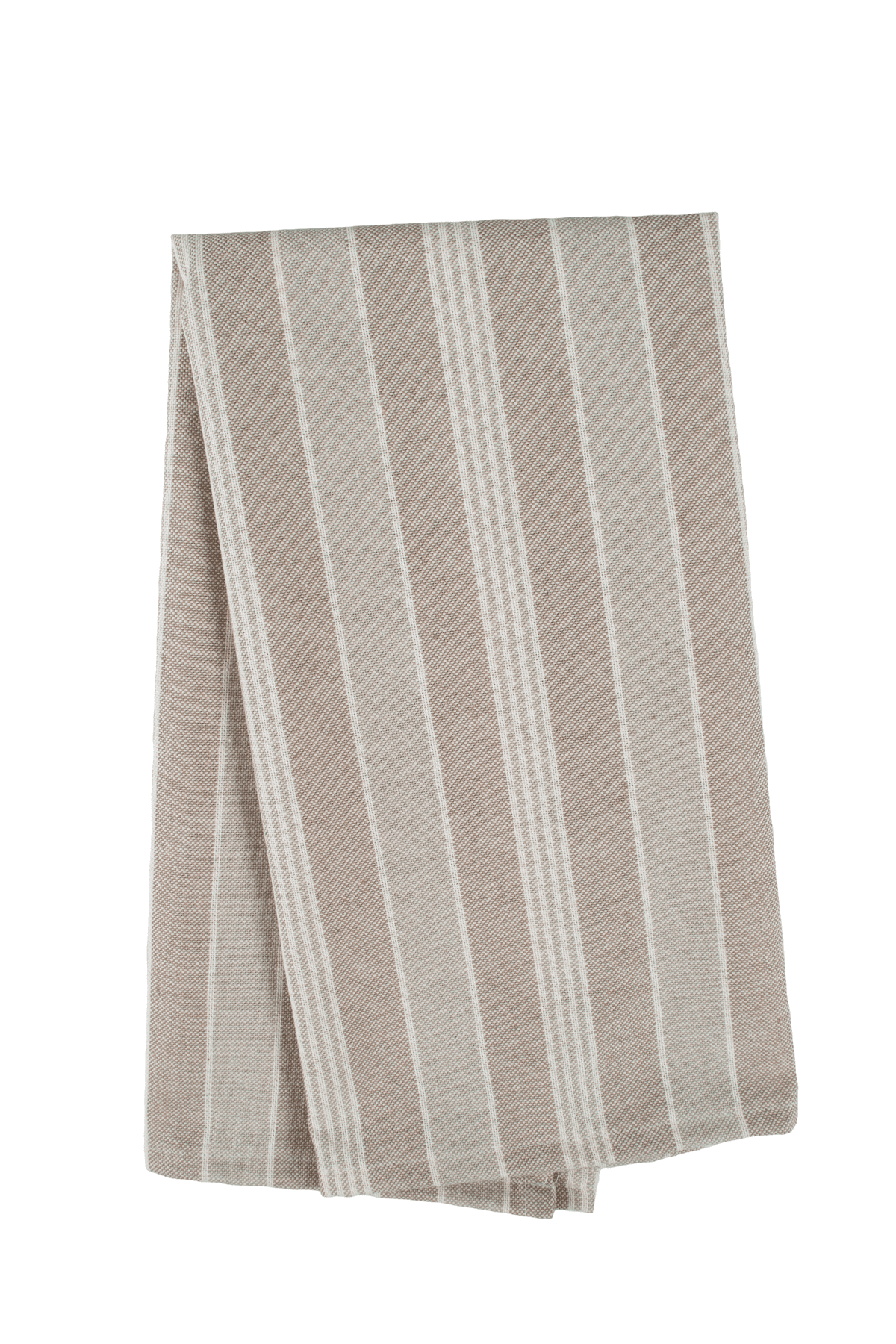 Raidallinen Keittiöpyyhe 50x65cm - beige