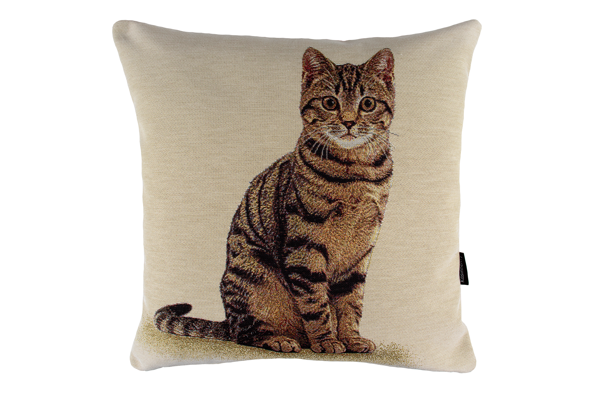 Koristetyyny Istuva kissa 45x45cm