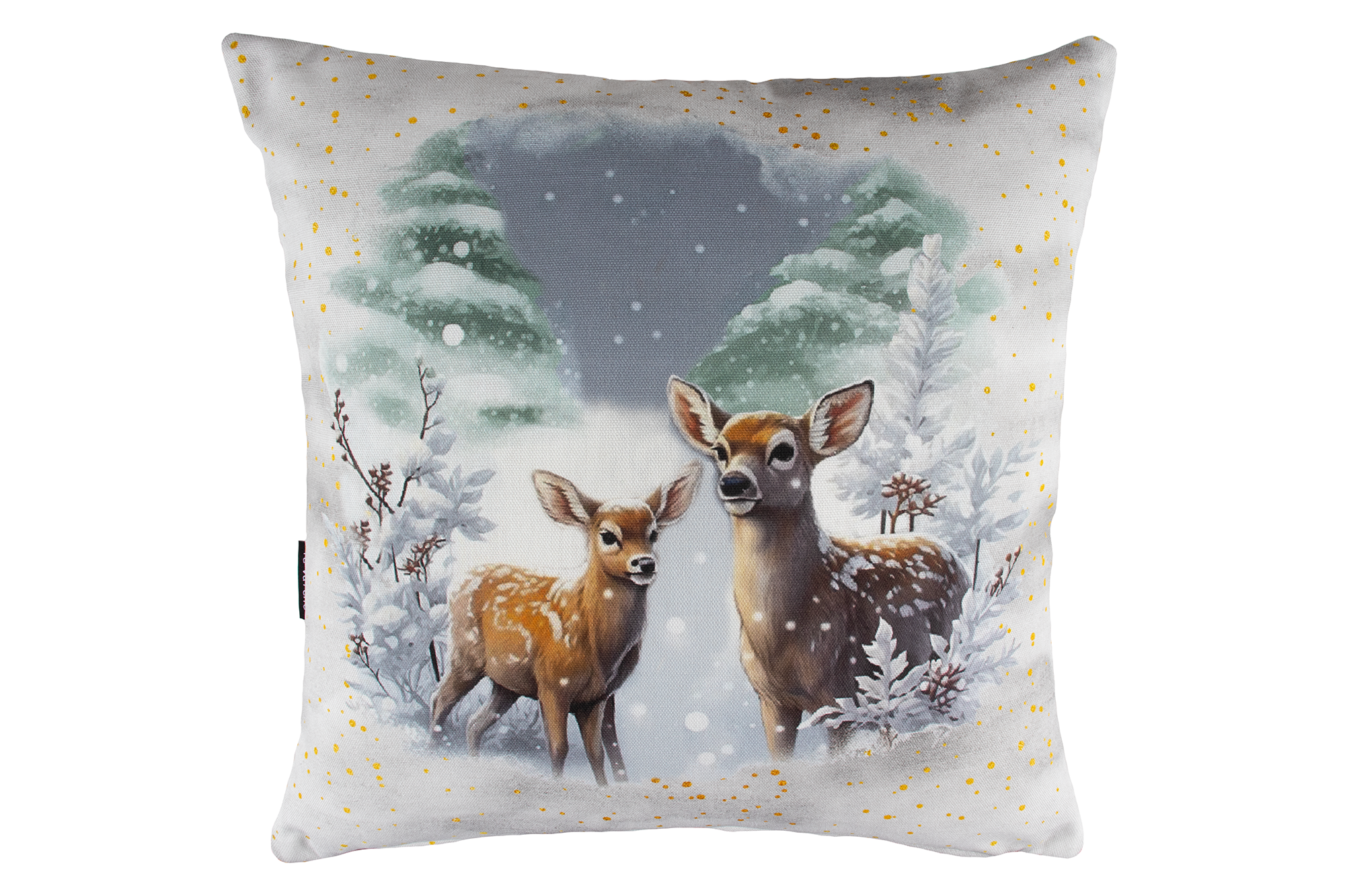 Joulutyyny: Peurat 45x45cm