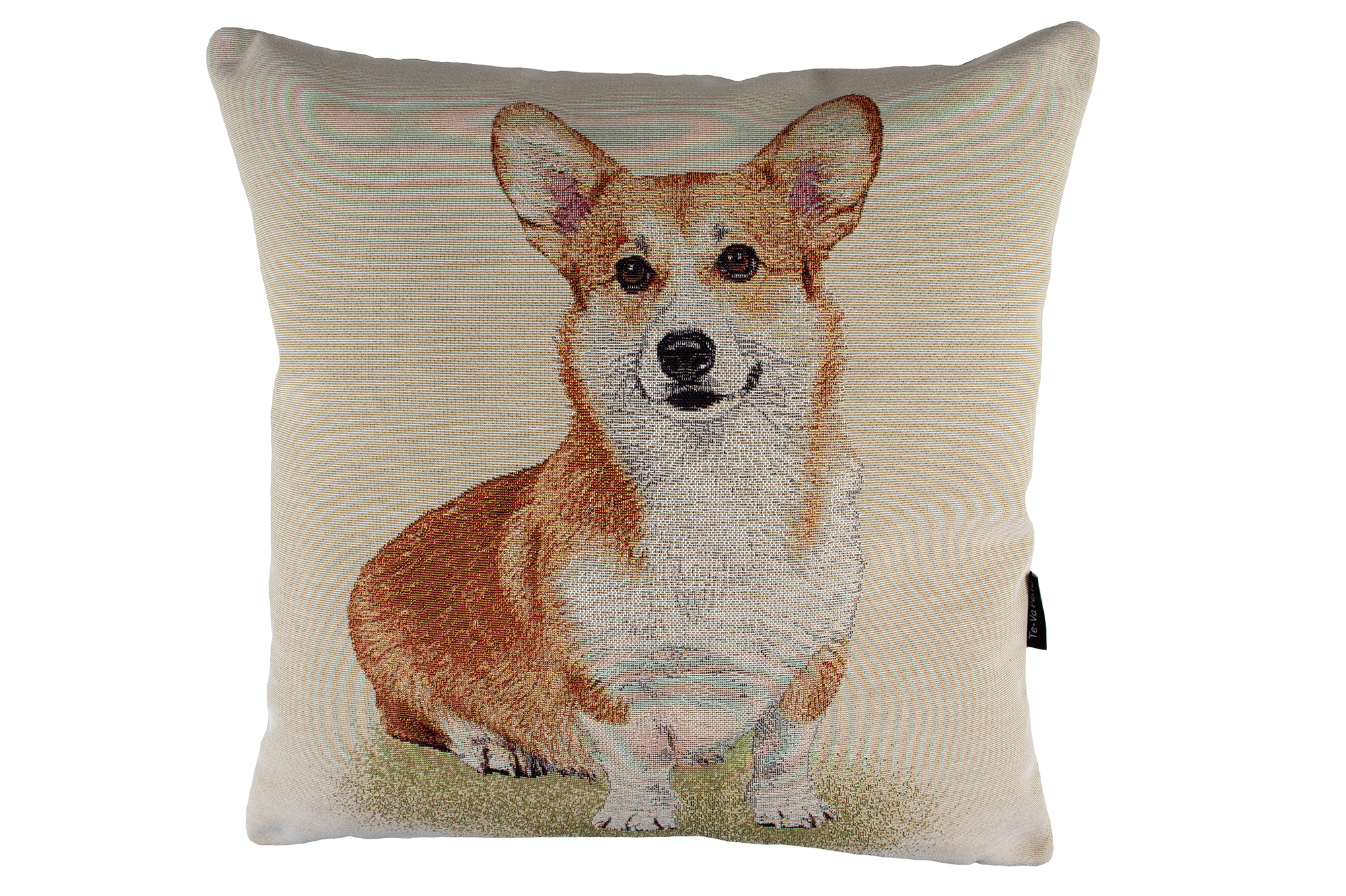 Koristetyyny Welsh corgi 45x45cm