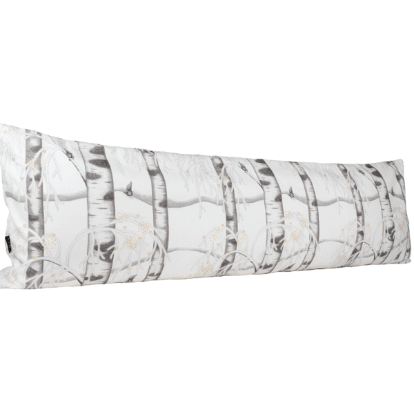 Vartalotyynynpäällinen Tontut oksilla 45x145cm