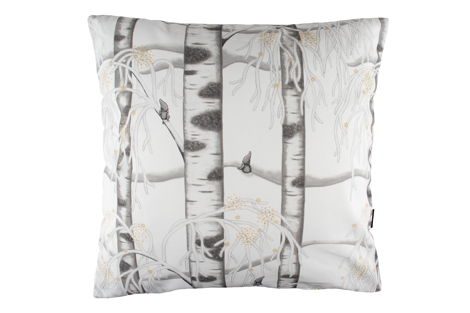 Koristetyyny Tontut oksilla 60x60cm