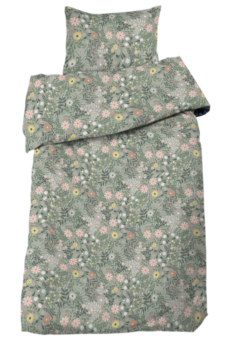 Pussilakanasetti Kukkaisa 150x210cm