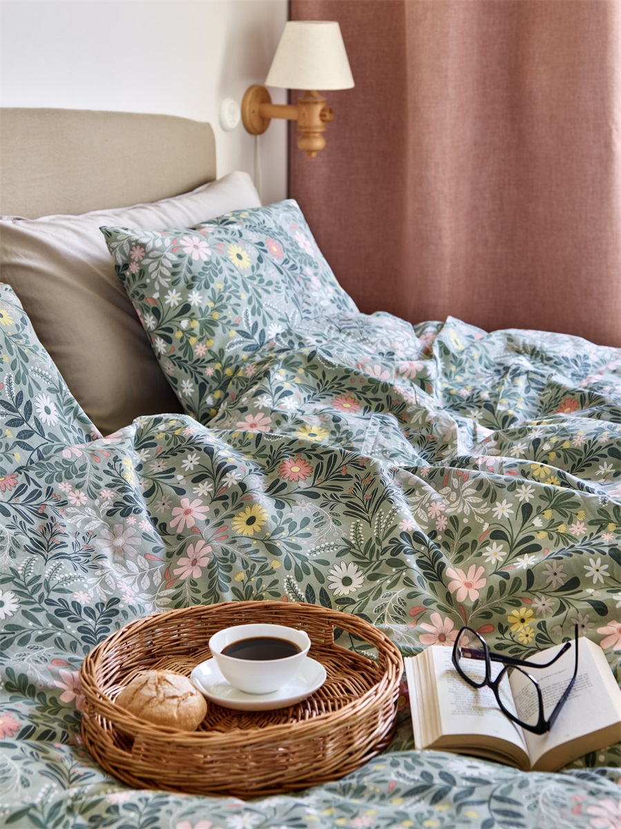 Pussilakanasetti Kukkaisa 150x210cm