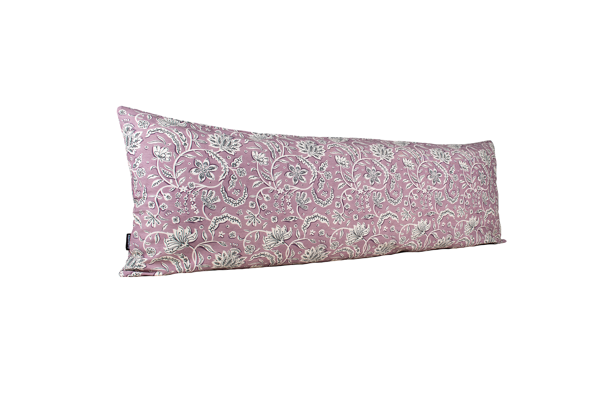 Vartalotyynynpäällinen Kierrekukka 45x145cm - lila