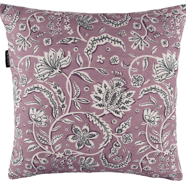 Koristetyyny Kierrekukka 45x45cm - lila