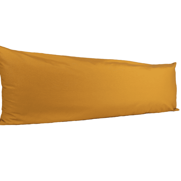 Vartalotyynynpäällinen Mauno 45x145cm - sinappi