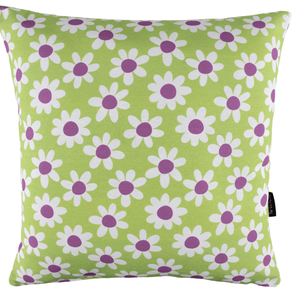 Koristetyyny Päivänkakkara 45x45cm - vihreä