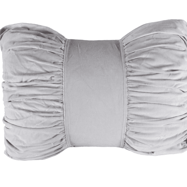 ALE Rusettityyny 40x60cm - vaaleanharmaa