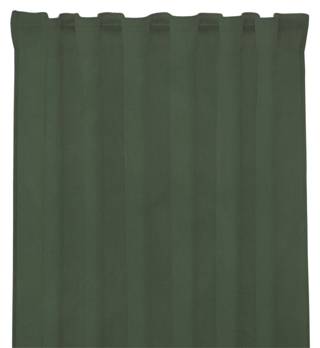 Tulossa: Samettiverho 135x250cm - tummanvihreä