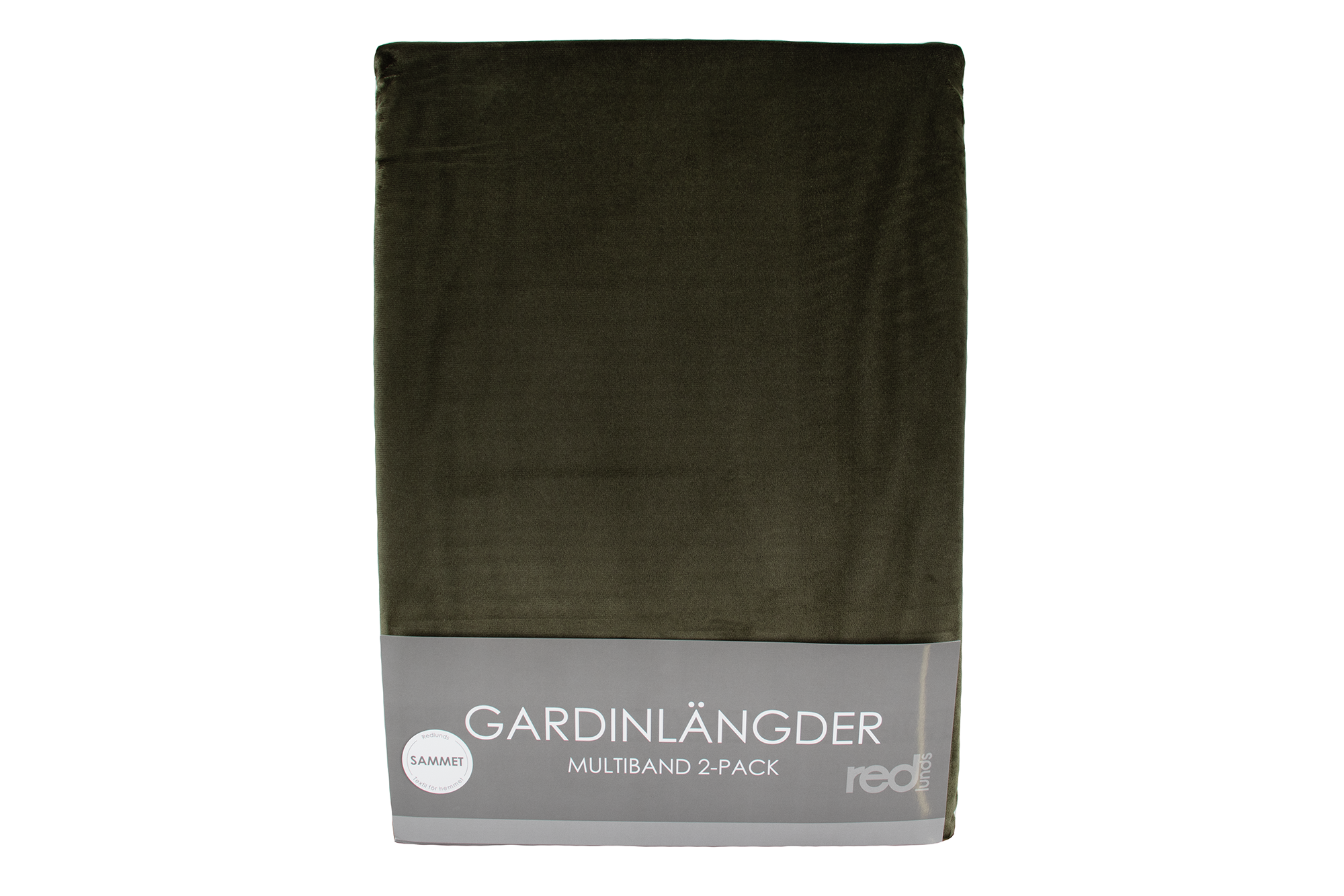 Samettiverhot 2kpl 135x250cm - tummanvihreä