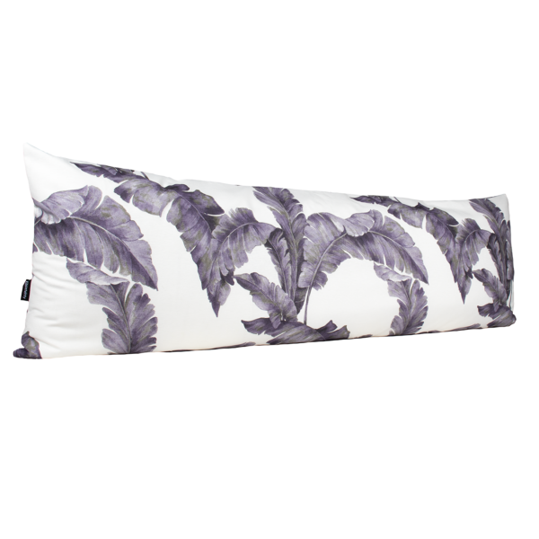 Vartalotyynynpäällinen Lehdet 45x145cm - lila